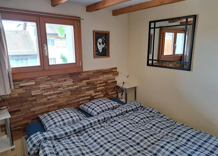 Les échalas I - Appartement avec cuisine et place privée au cœur du Lavaux, Unesco